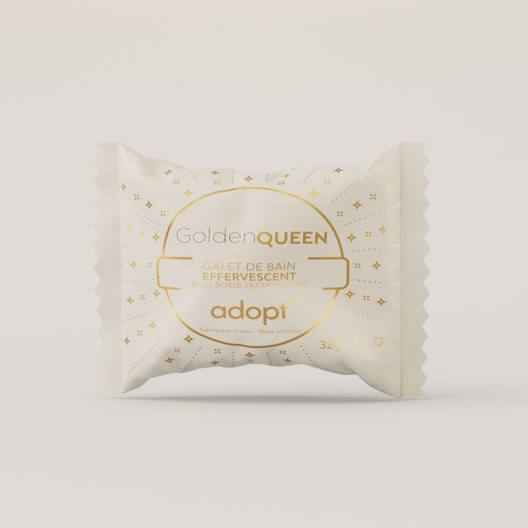Golden Queen Galet de bain