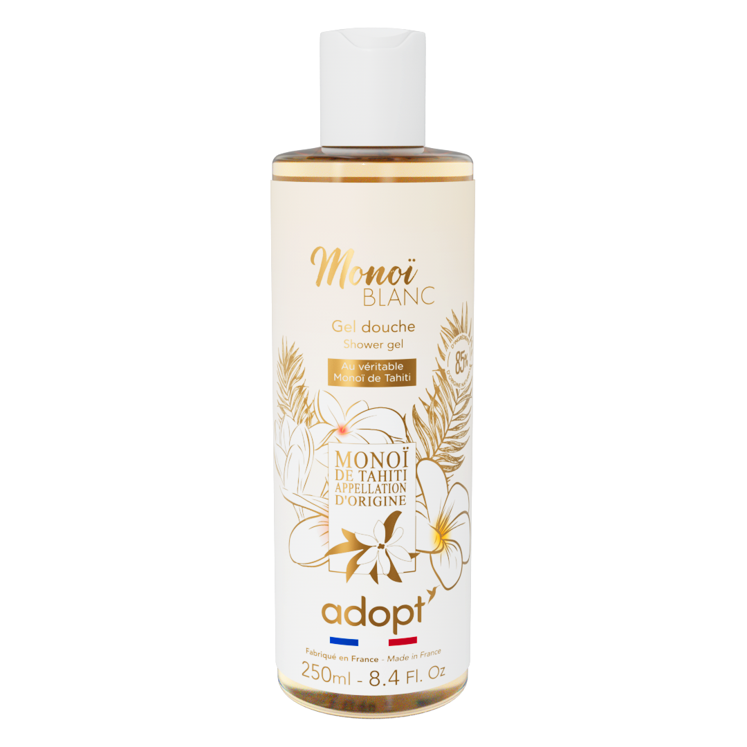 Monoï Blanc Gel douche parfumé