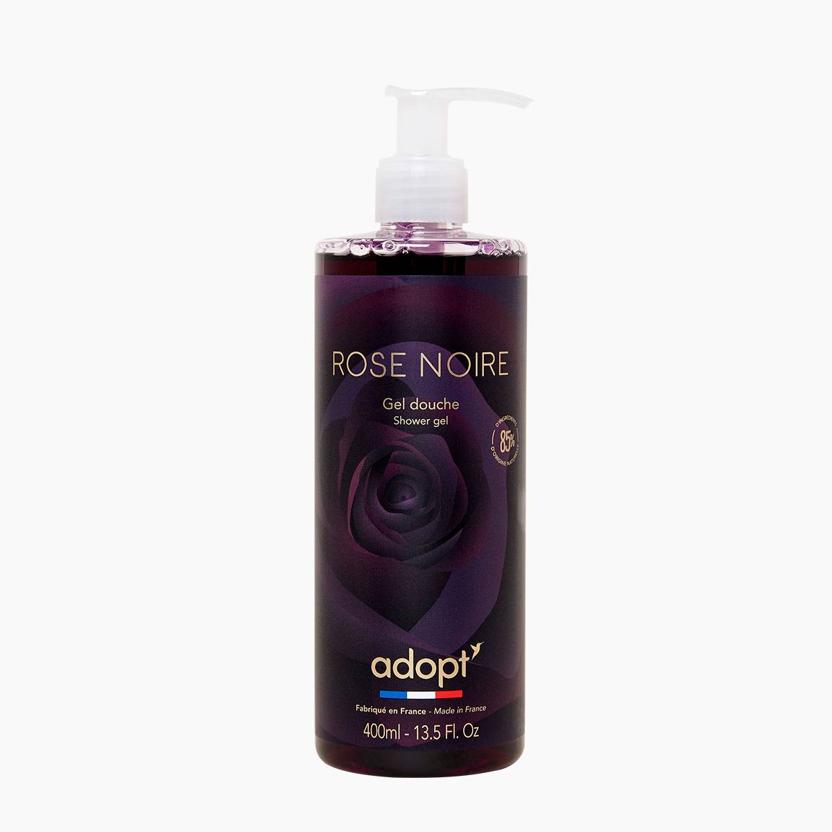 Rose noire Gel douche parfumé