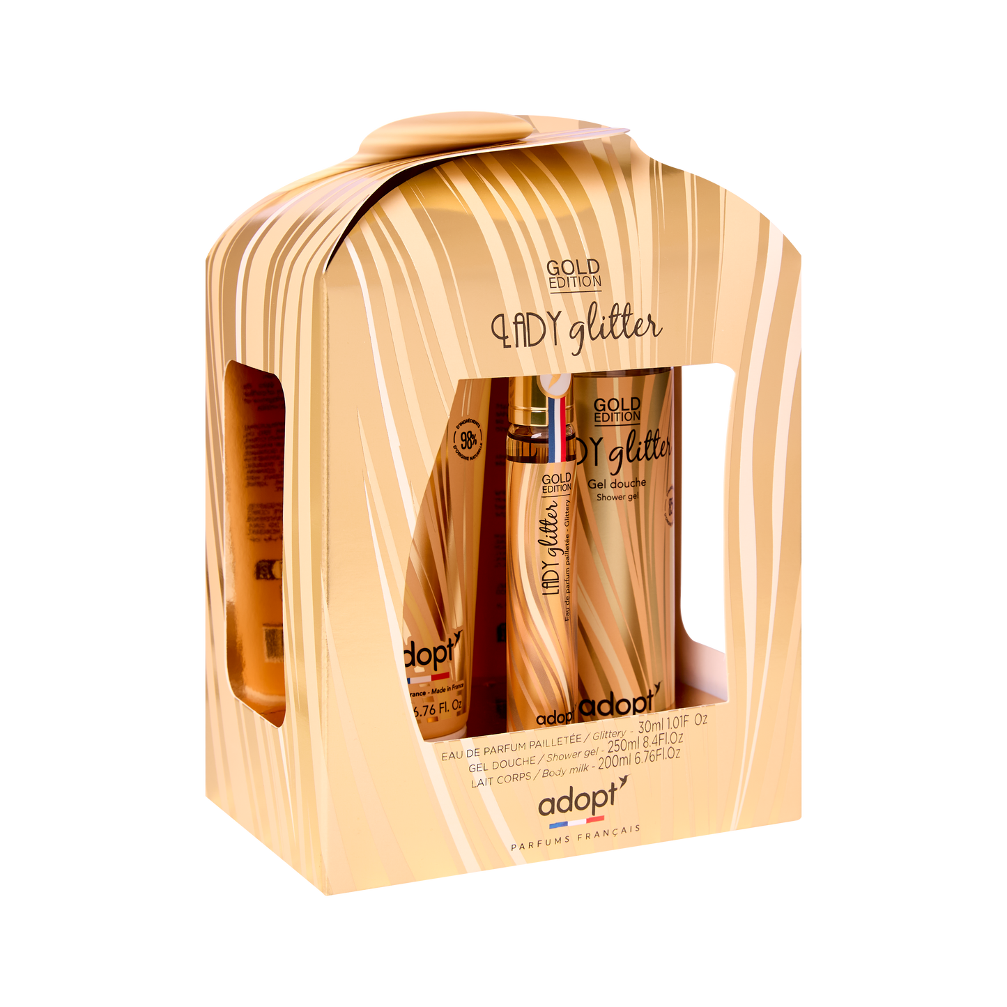 Lady Glitter - Gold Edition Coffret parfum