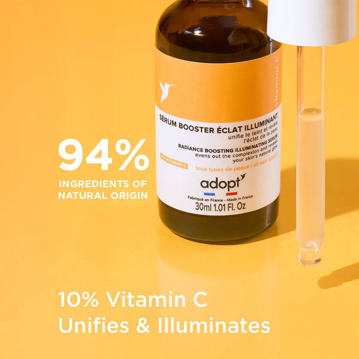 Hydratation & Eclat - Illuminating radiance booster serum with Vitamin C 30 ml