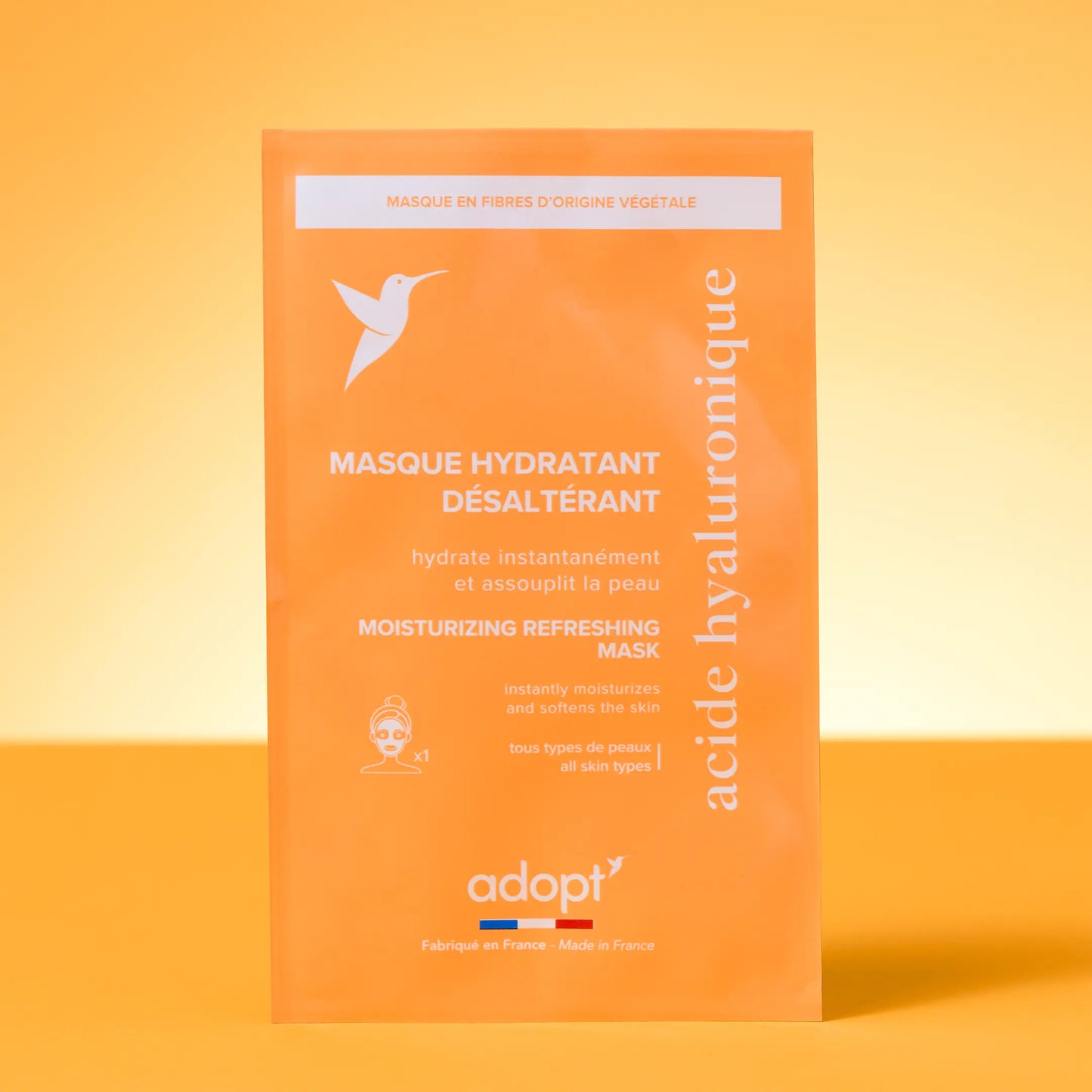 Hydratation & Eclat - Thirst-quenching moisturising mask with hyaluronic acid x1