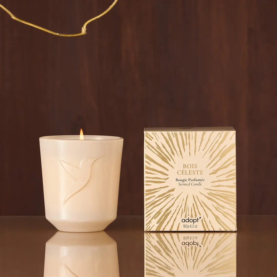Candle 180g - Bois céleste