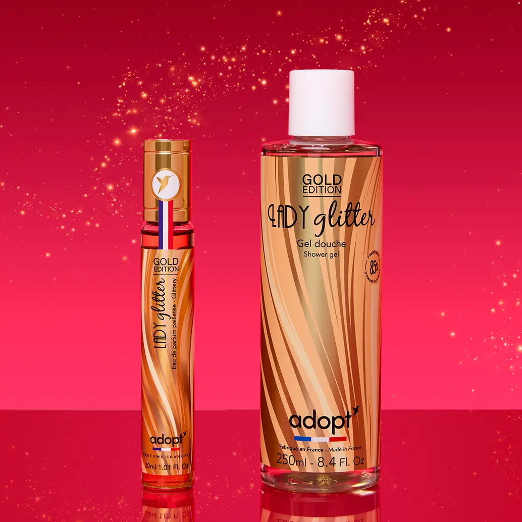 Lady glitter Coffret eau de parfum 30 ml + gel douche 250 ml