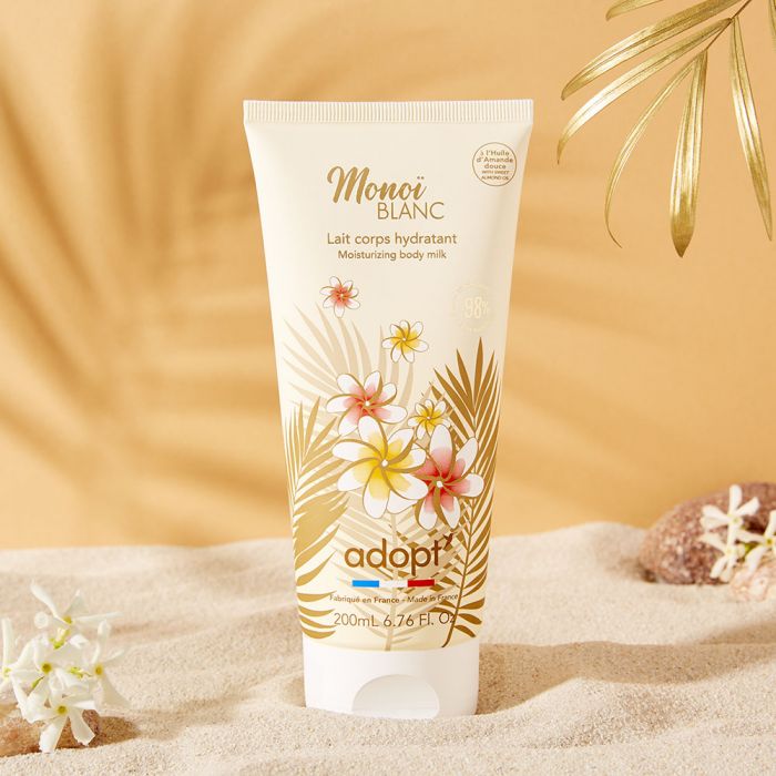 Monoï blanc Lait corps hydratant 200 ml