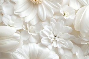 Bouquet floral blanc