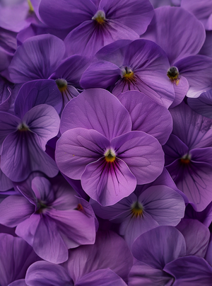 Feuilles de violette