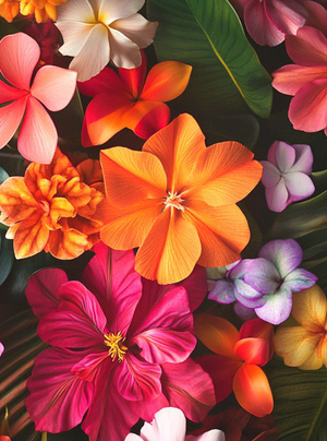 Fleurs exotiques