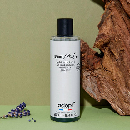 Instinct mâle Gel douche parfumé
