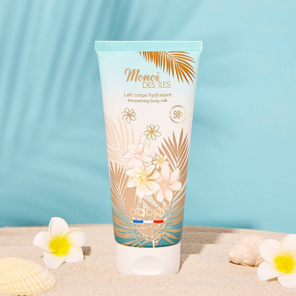 Coffret Adopt Monoï Des Îles - Gel Douche + Lait Hydratant - Manque Le Parfum - Neuf Emballé