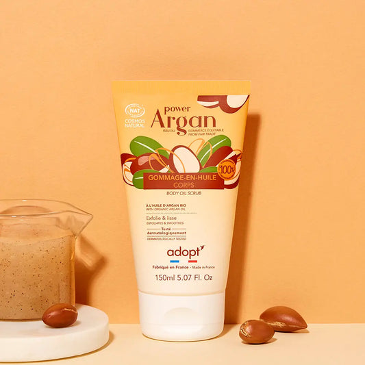 Gommage corps en huile 150ml Power argan