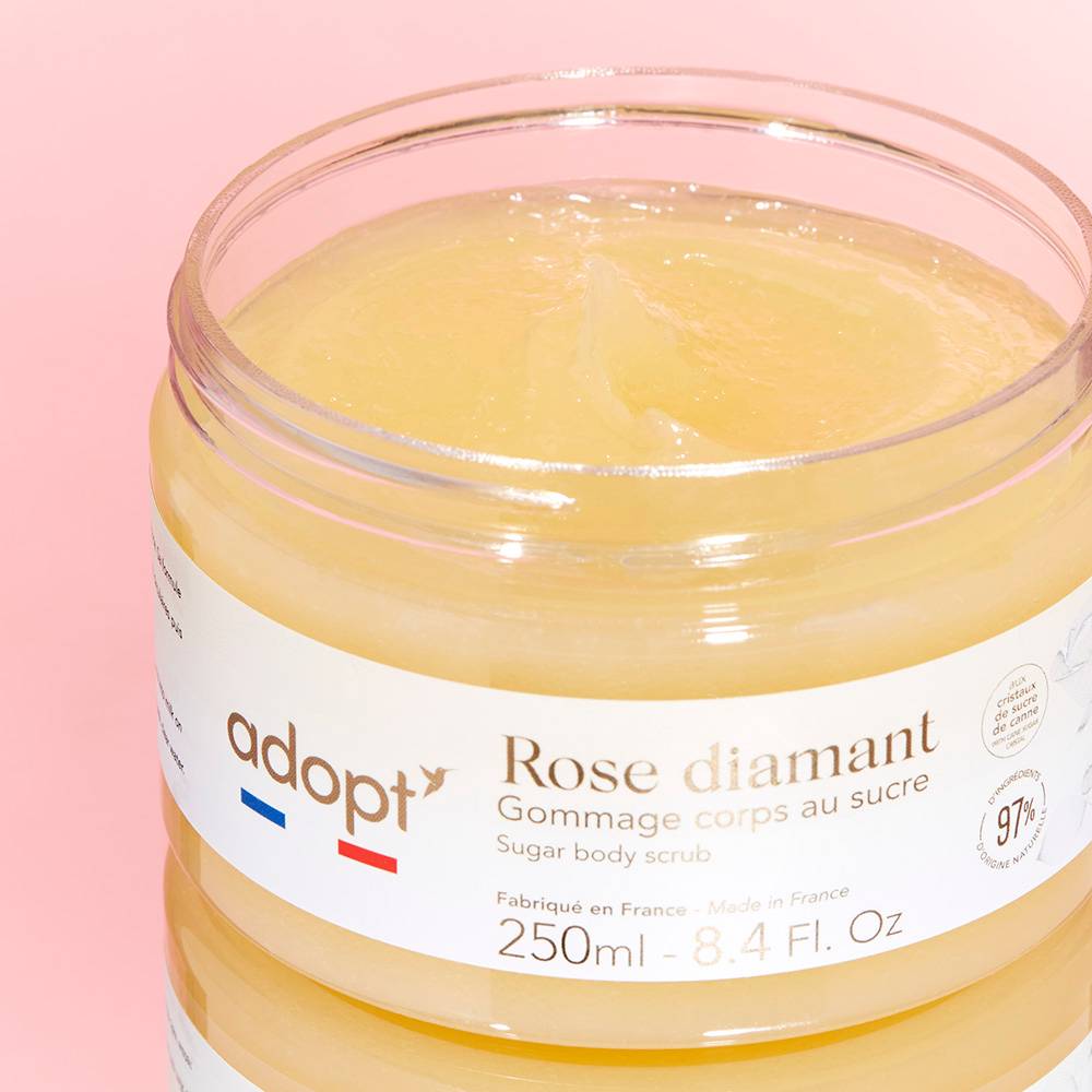 Rose Diamant Gommage corps