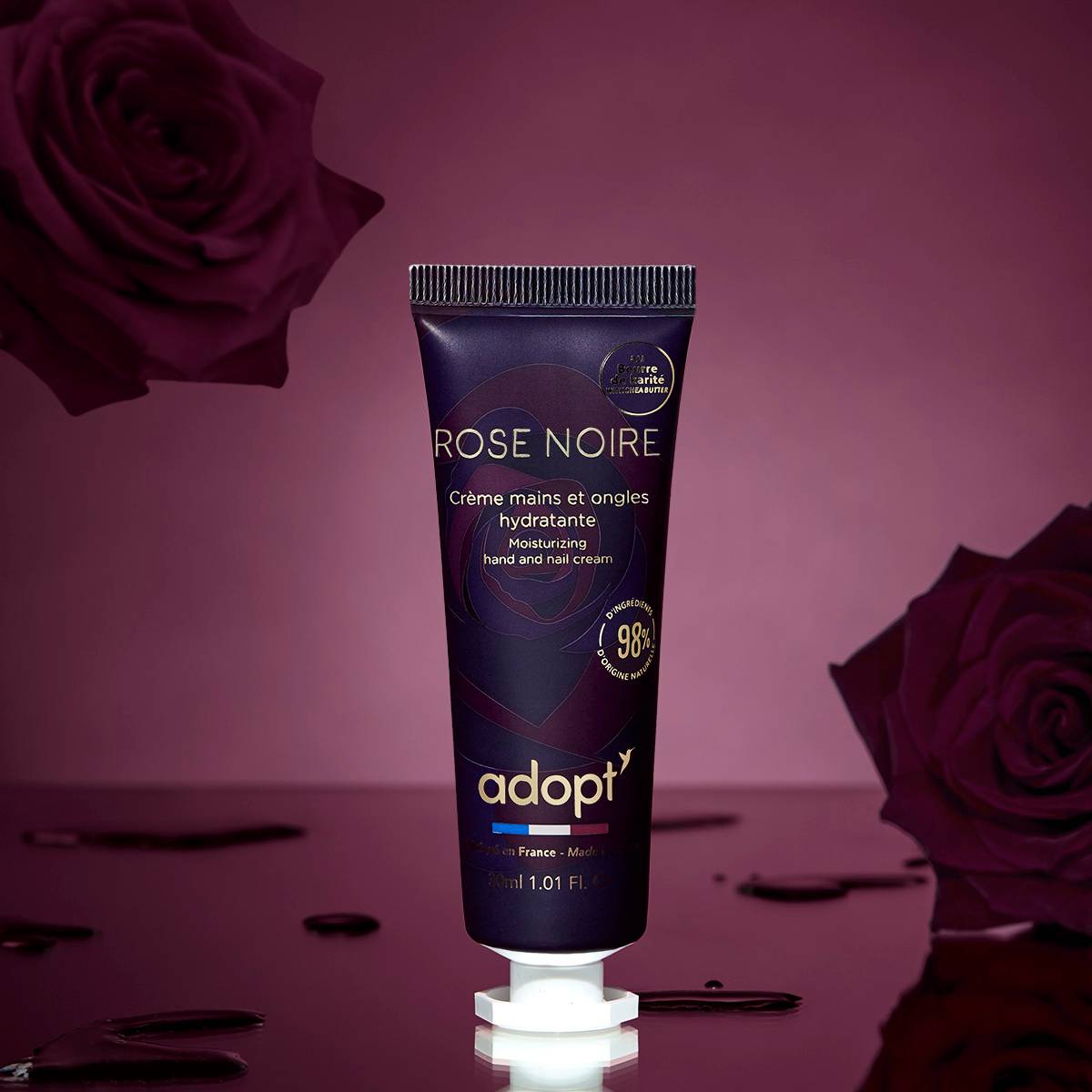 Rose noire Crème mains