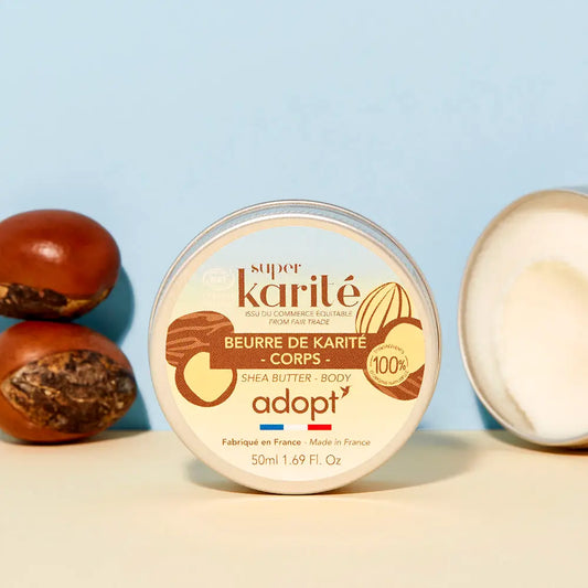 Super karité Beurre de karité corps 50ml