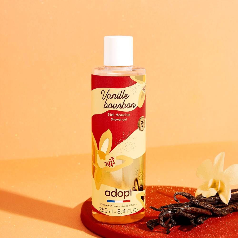 Vanille bourbon Gel douche parfumé