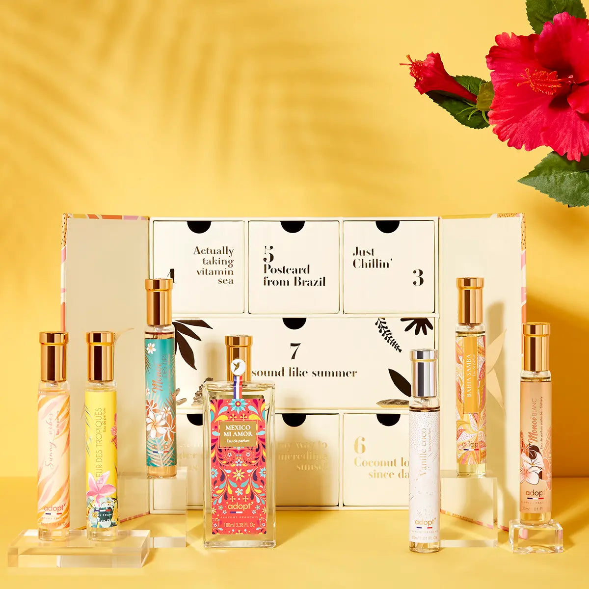 Summer Calendar Set of 7 eaux de parfums