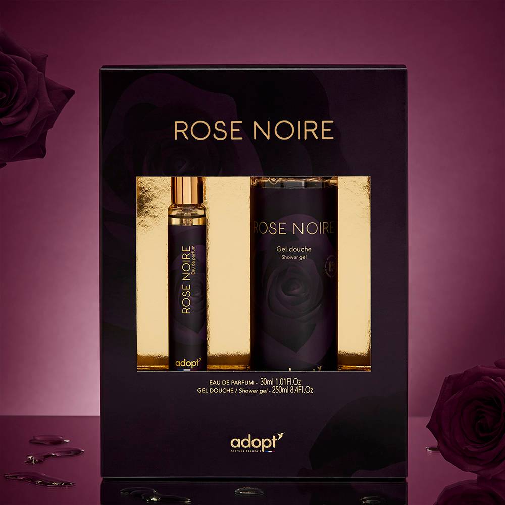 Rose noire collector Coffret eau de parfum 30 ml + gel douche 250 ml