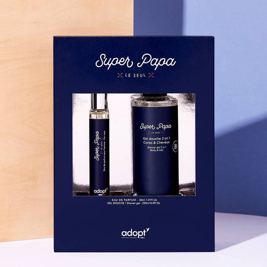 Super Papa Coffret eau de parfum 30 ml + gel douche 250 ml