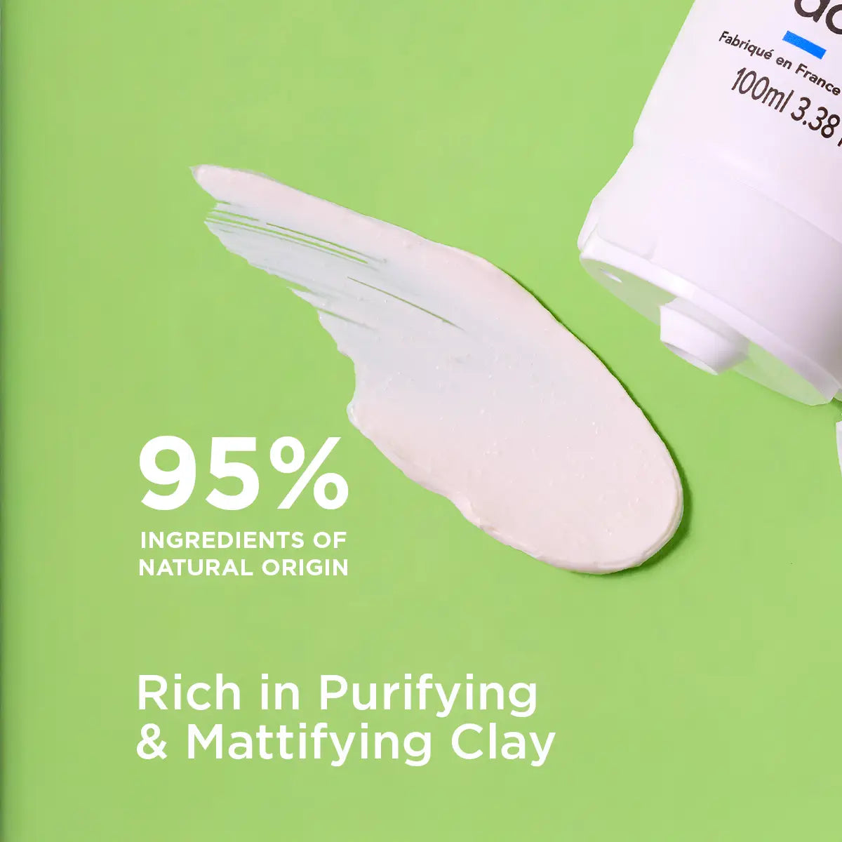 Purifiante & Matifiante 2 1 rebalancing exfoliating mask with clay 100 ml
