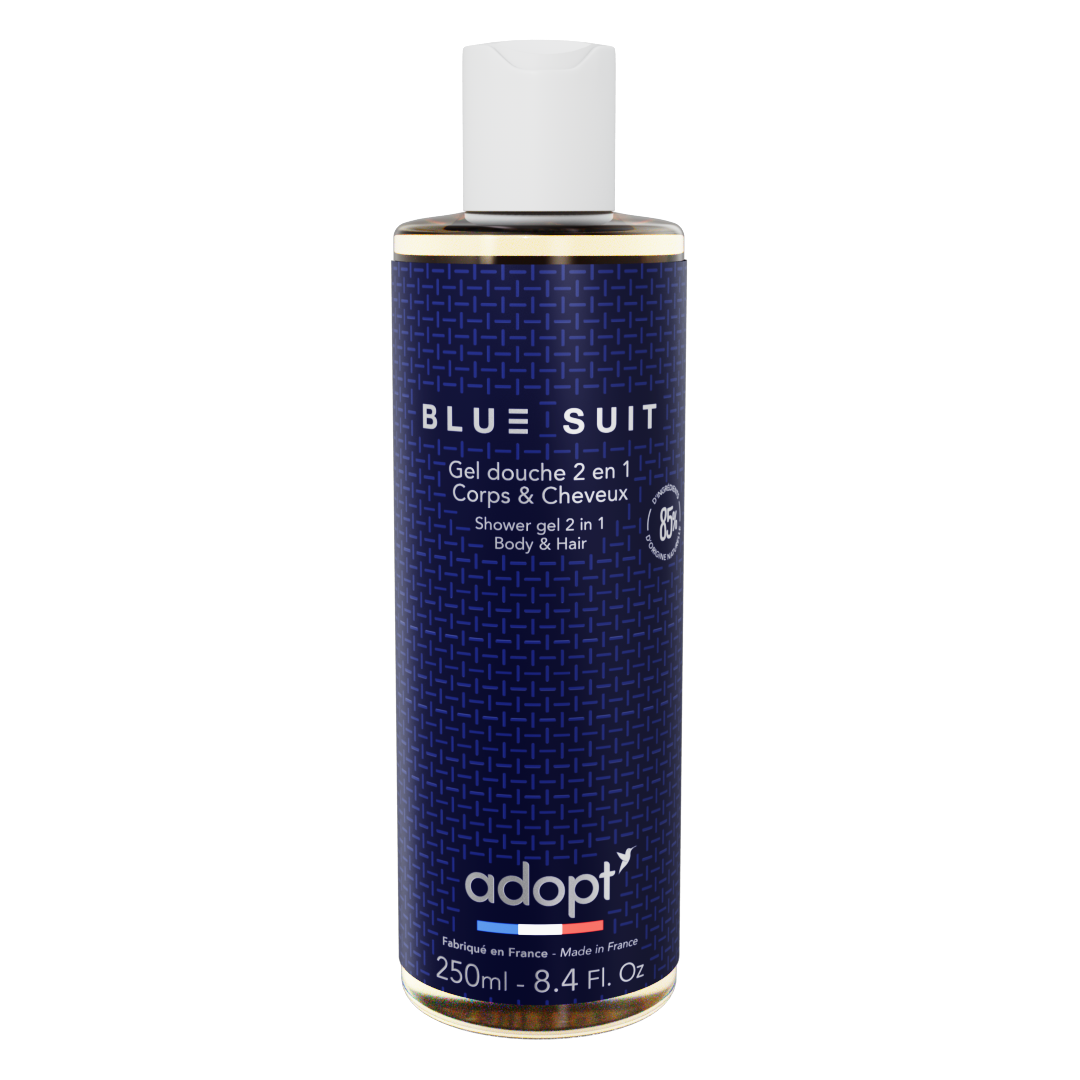 Blue suit Gel douche parfumé