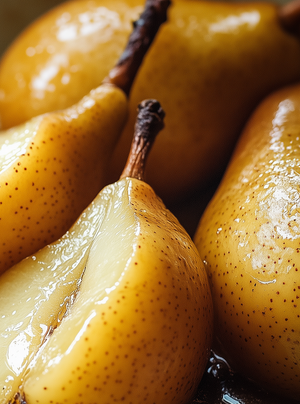 Poire confite