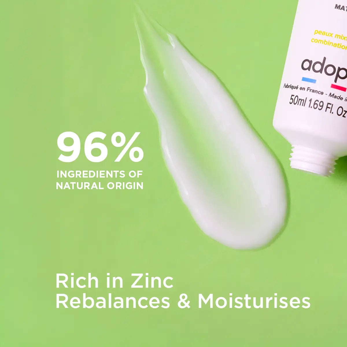 Purifiante & Matifiante Moisturising mattifying care with zinc 50 ml