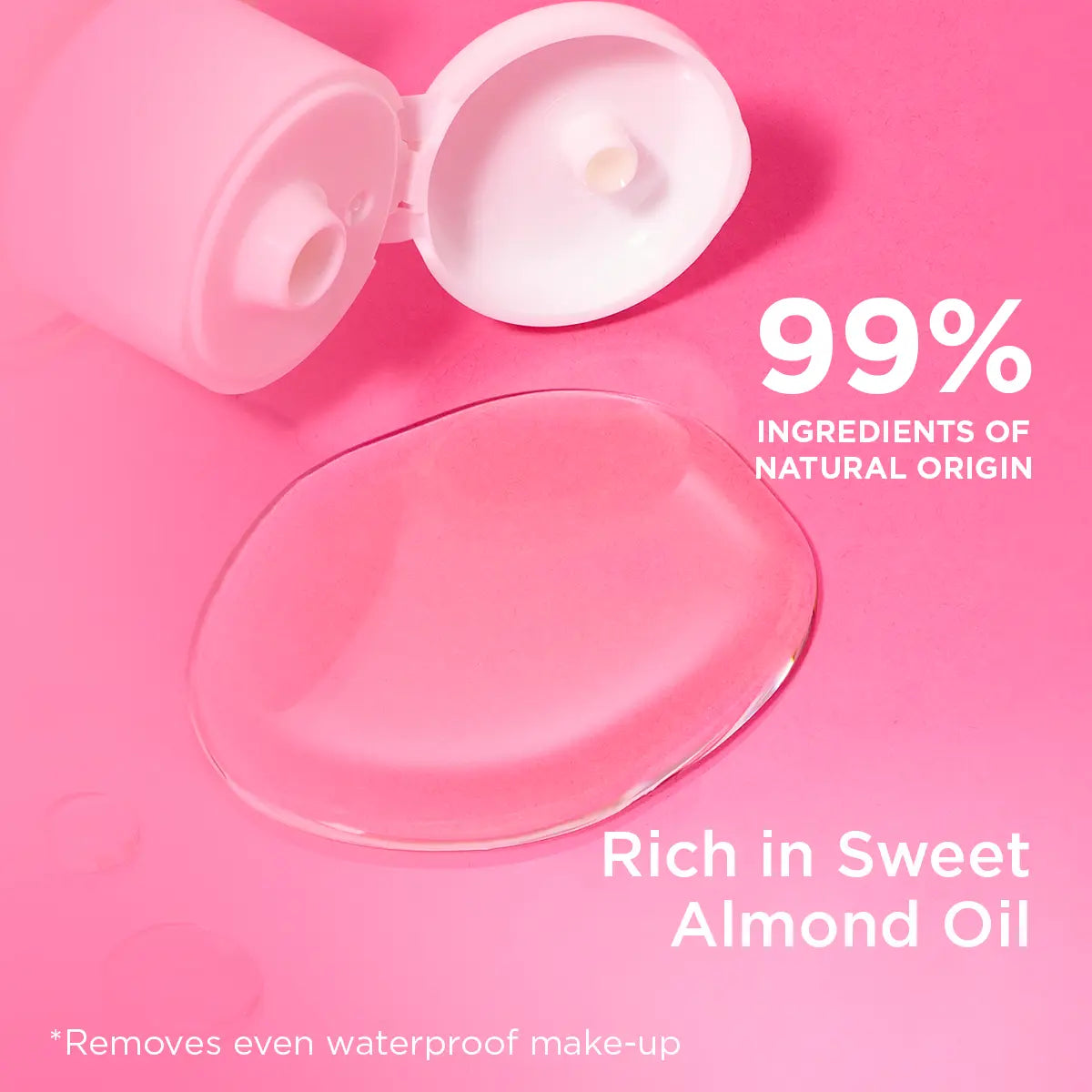 Démaquillant Delicate cleansing oil with sweet almond 150 ml