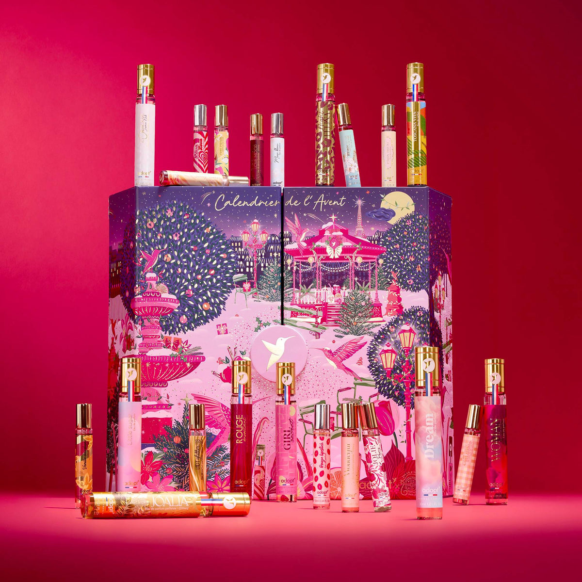 Calendrier de l'avent coffret parfum - Rendez-vous au jardin d'hiver