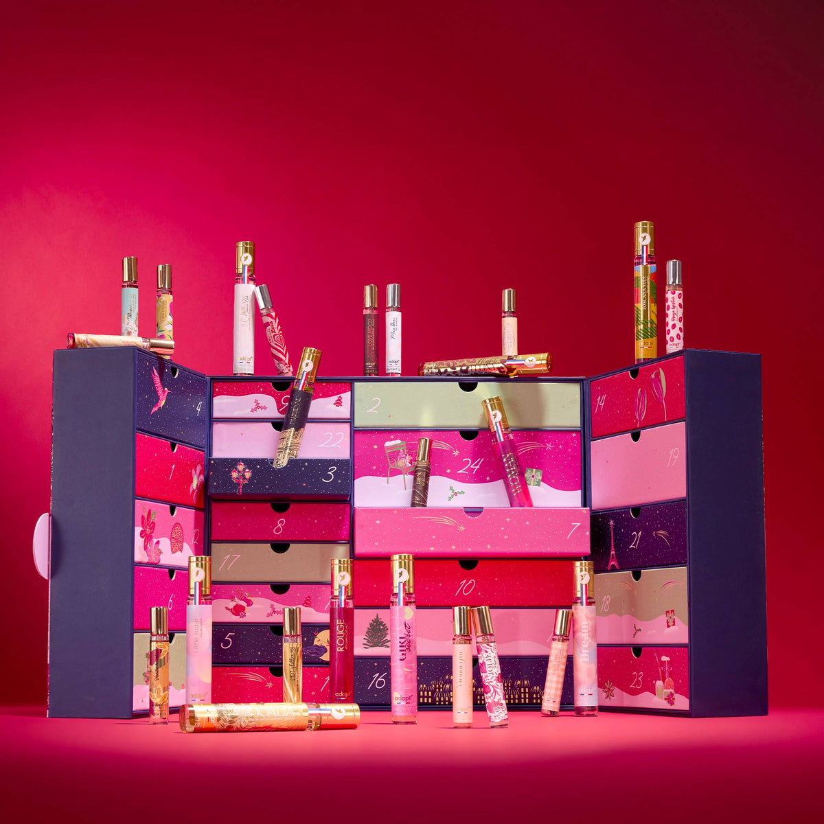 Calendrier de l'avent coffret parfum - Rendez-vous au jardin d'hiver