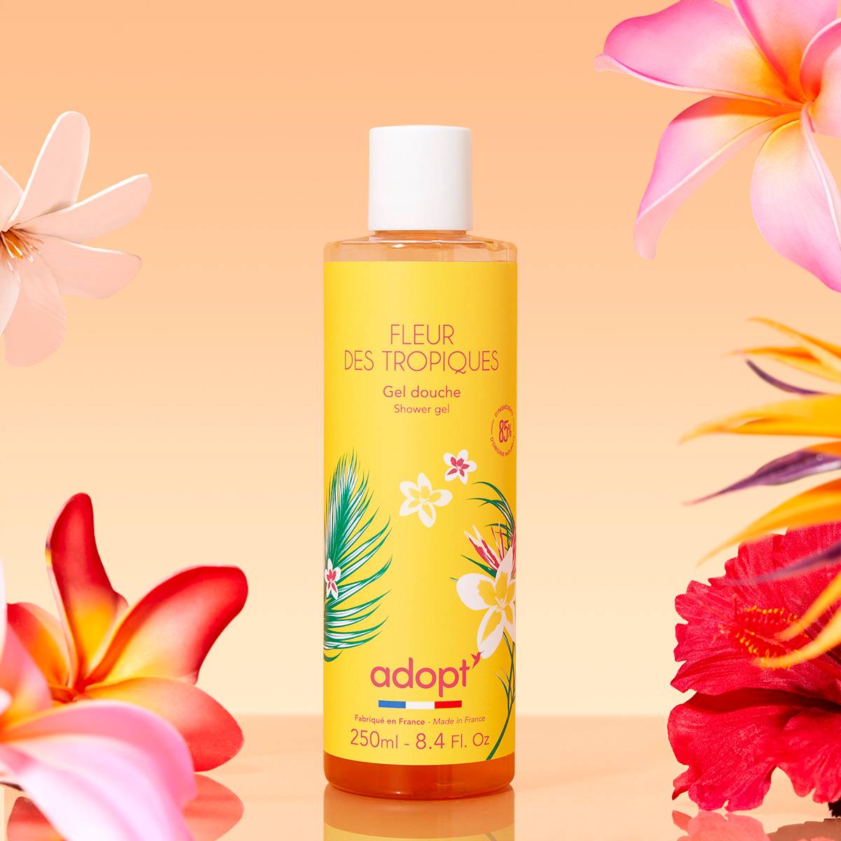 Fleur des tropiques Gel douche parfumé