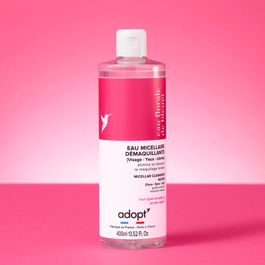 Démaquillant Micellar cleansing water with cornflower floral water 400 ml
