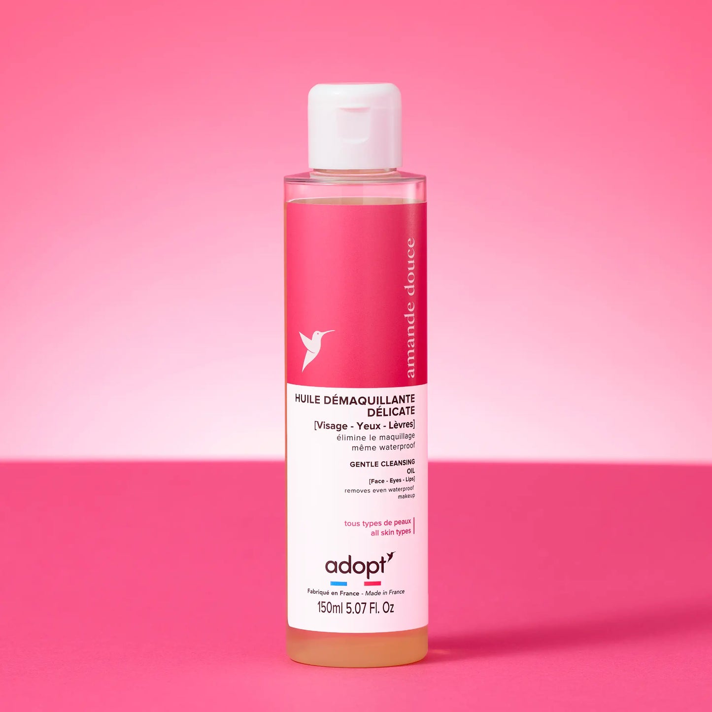 Démaquillant Delicate cleansing oil with sweet almond 150 ml