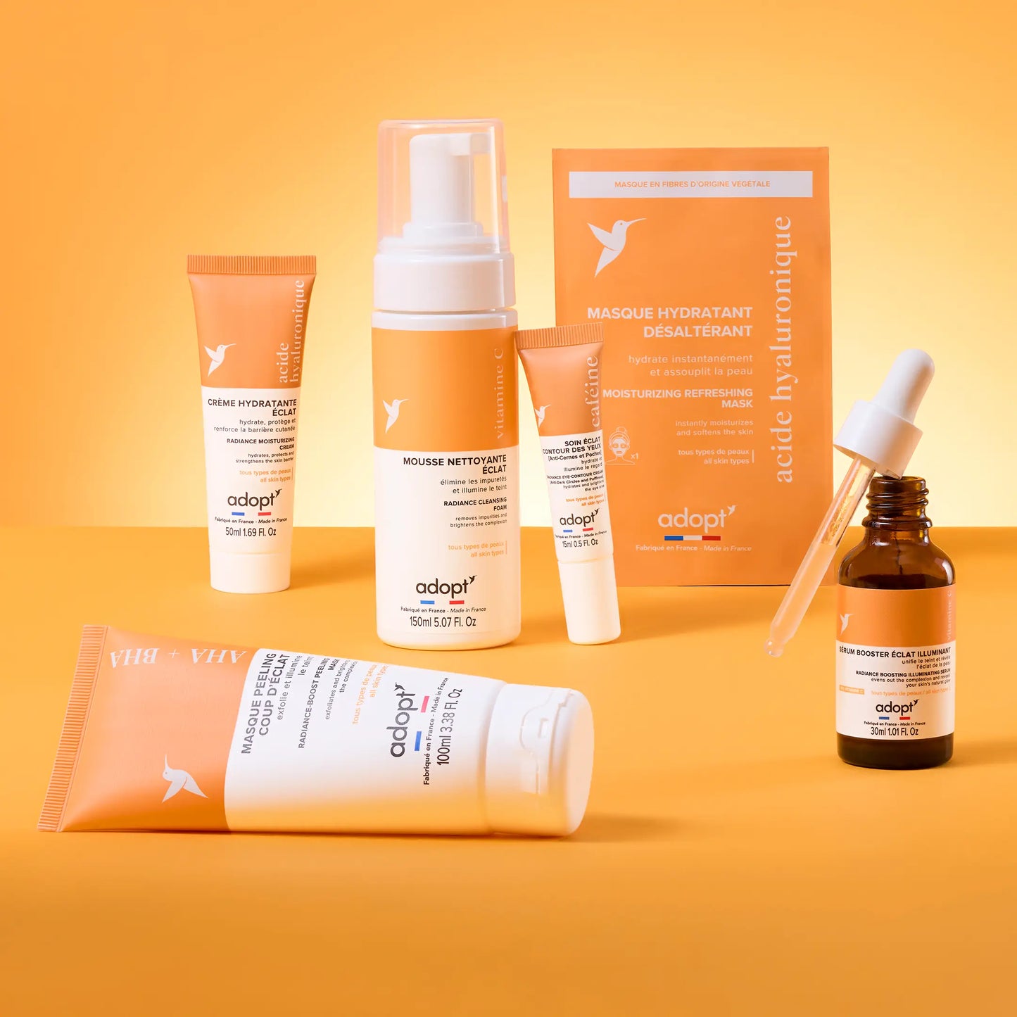Hydratation & Eclat - Thirst-quenching moisturising mask with hyaluronic acid x1