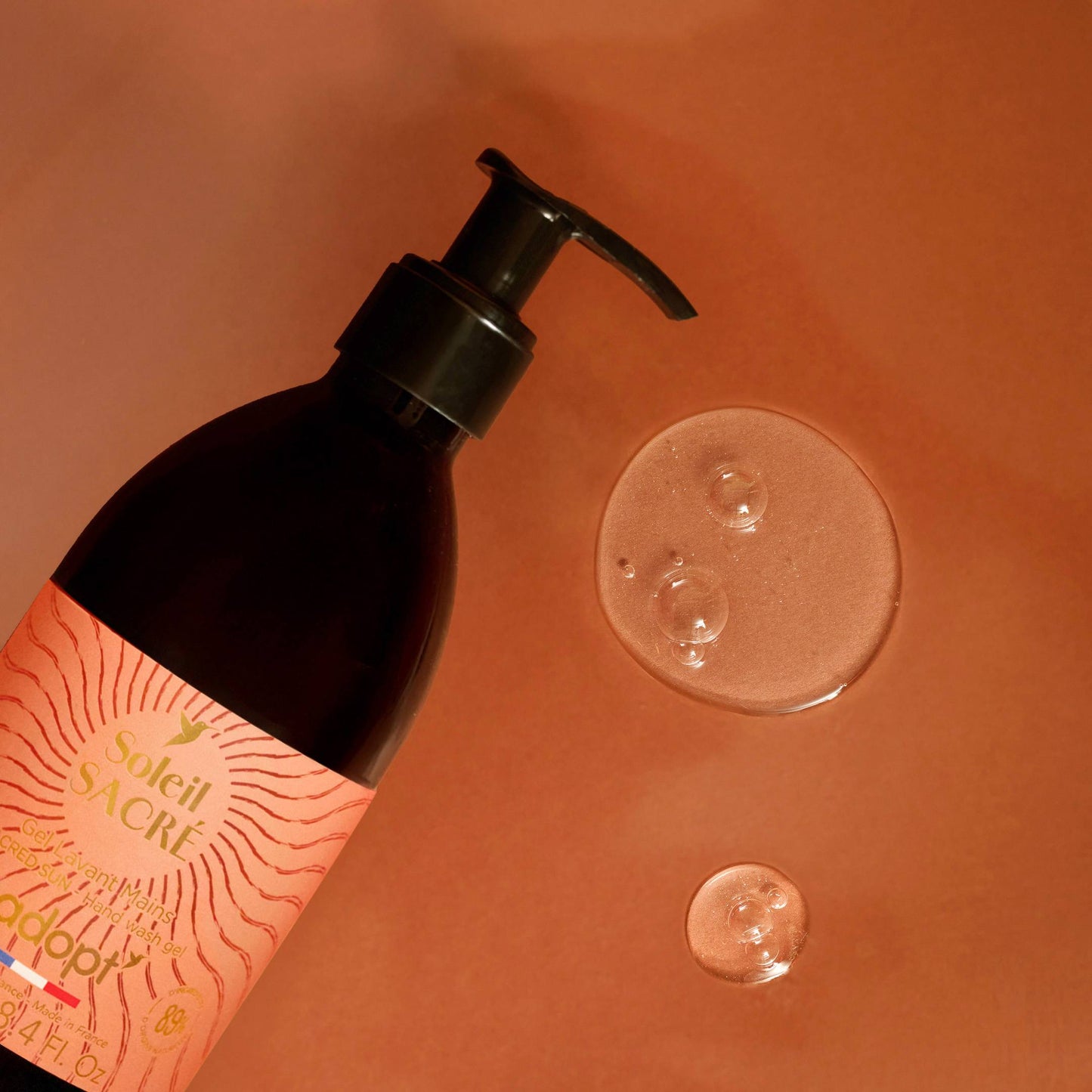 Soleil Sacré Gel nettoyant mains