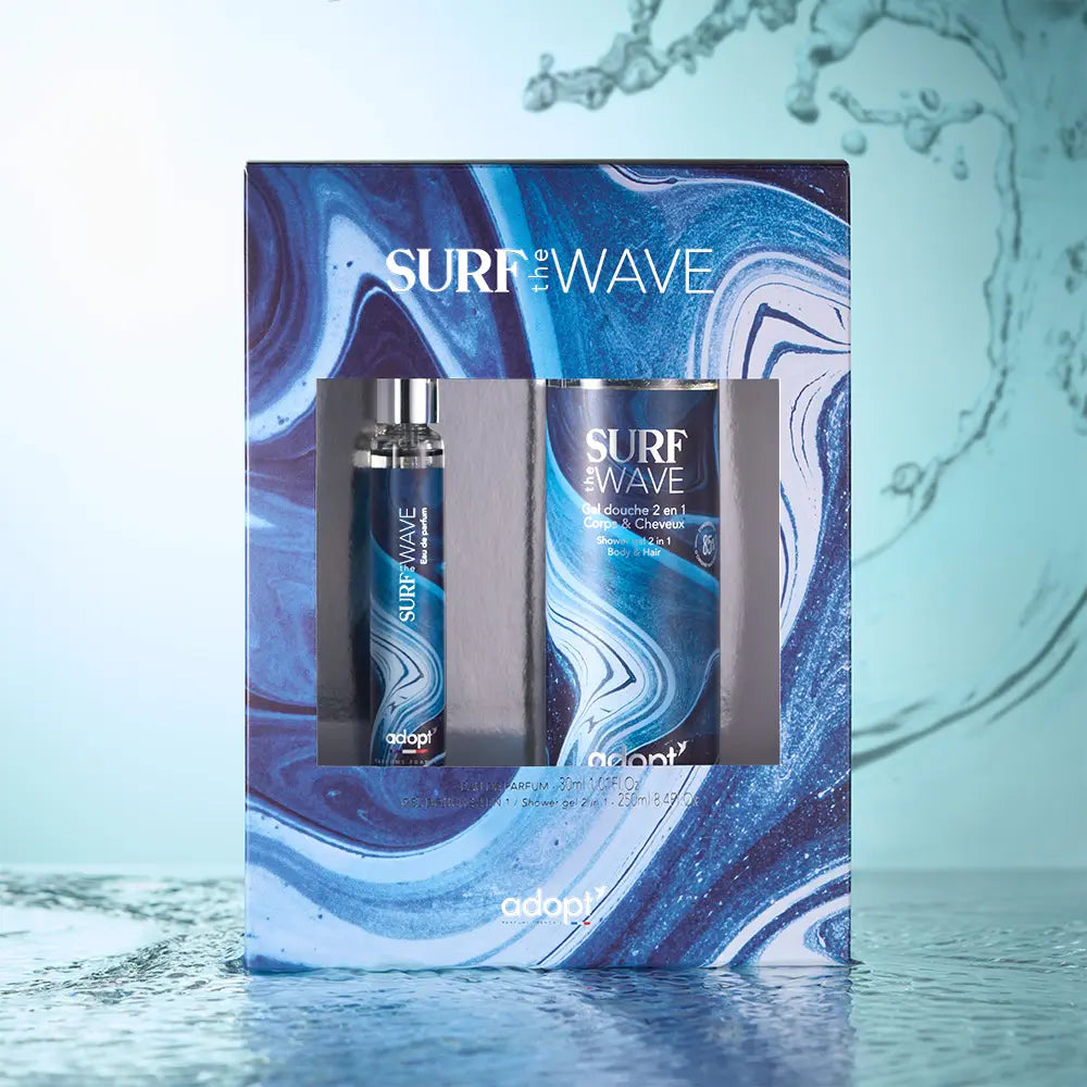 Surf the Wave COFFRE 30ML + GEL DOUCHE RECTANGLE 250 ml