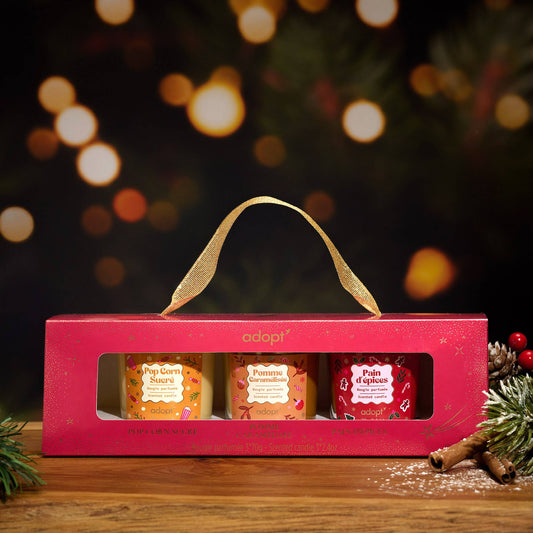 Coffret Mini Bougies Noel Bougie parfumée
