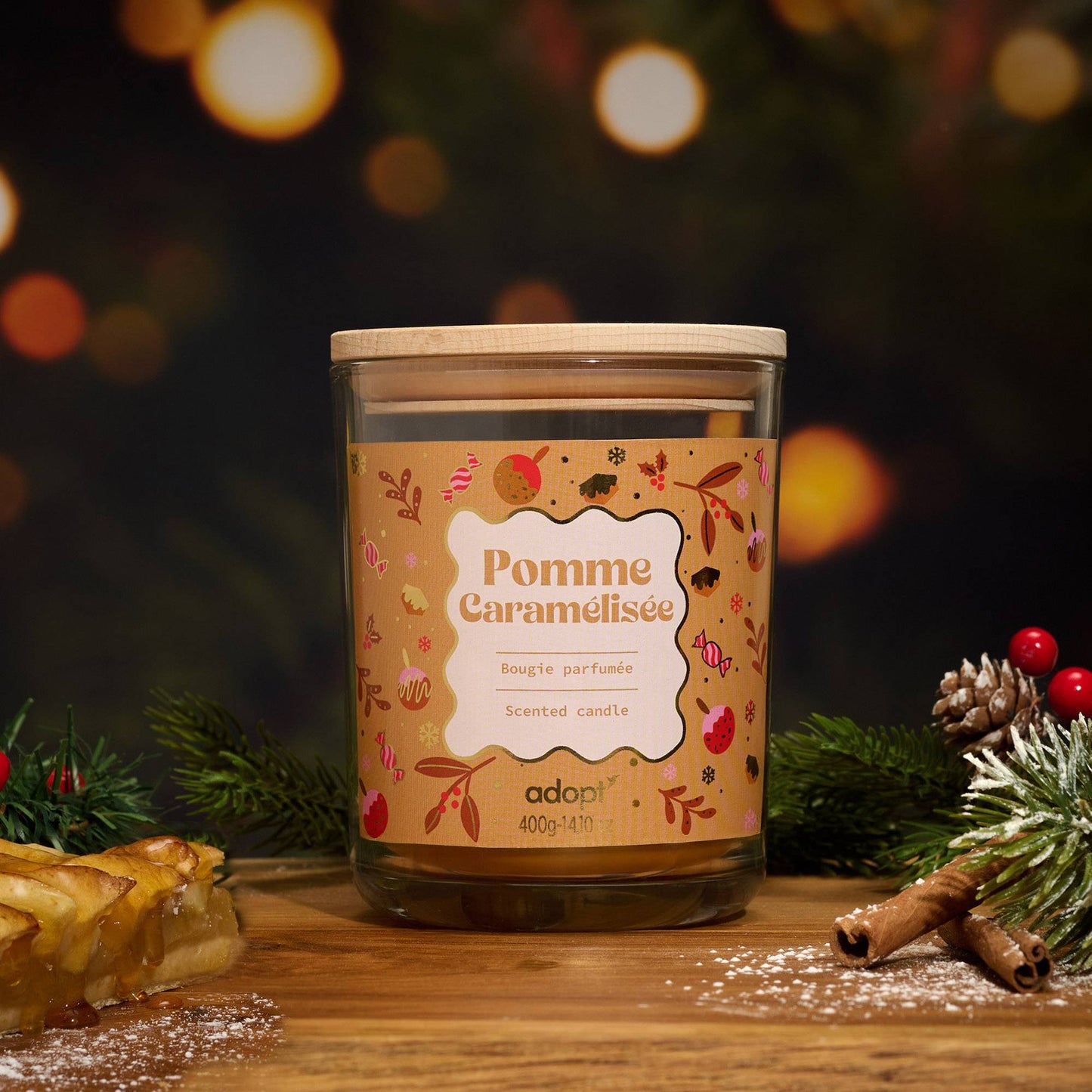 Pomme Caramelisée Bougie parfumée