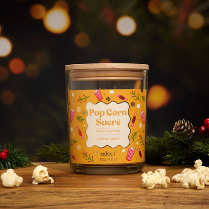 Pop Corn Sucré Bougie parfumée