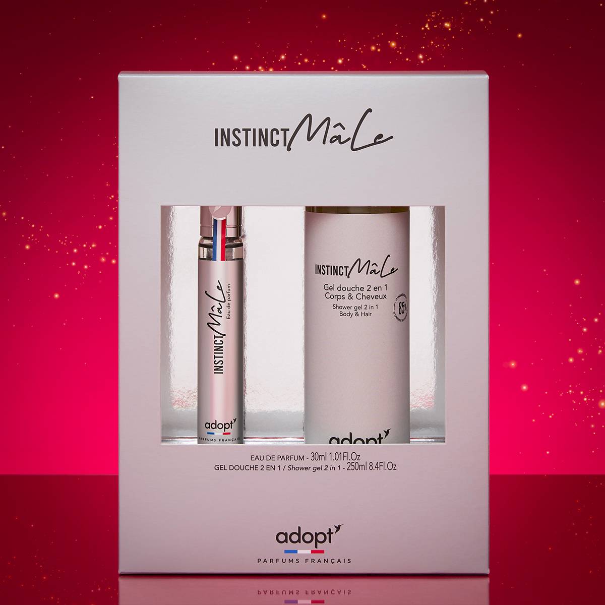 Instinct Mâle Coffret parfum