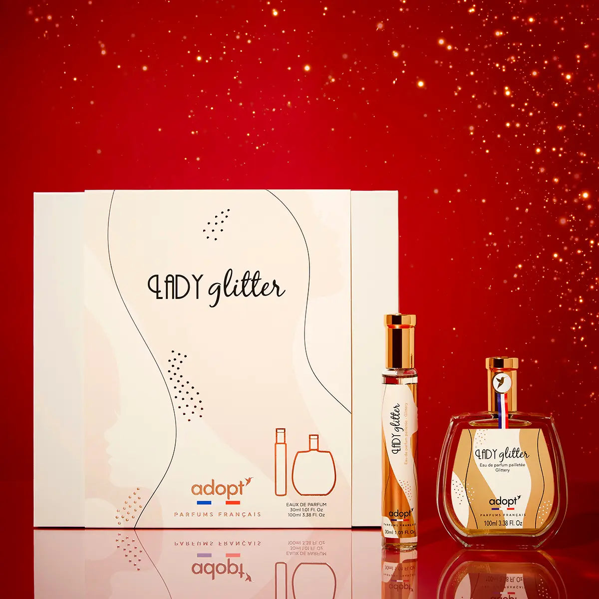 Lady Glitter Coffret eau de parfum 30 ml + eau de parfum 100 ml