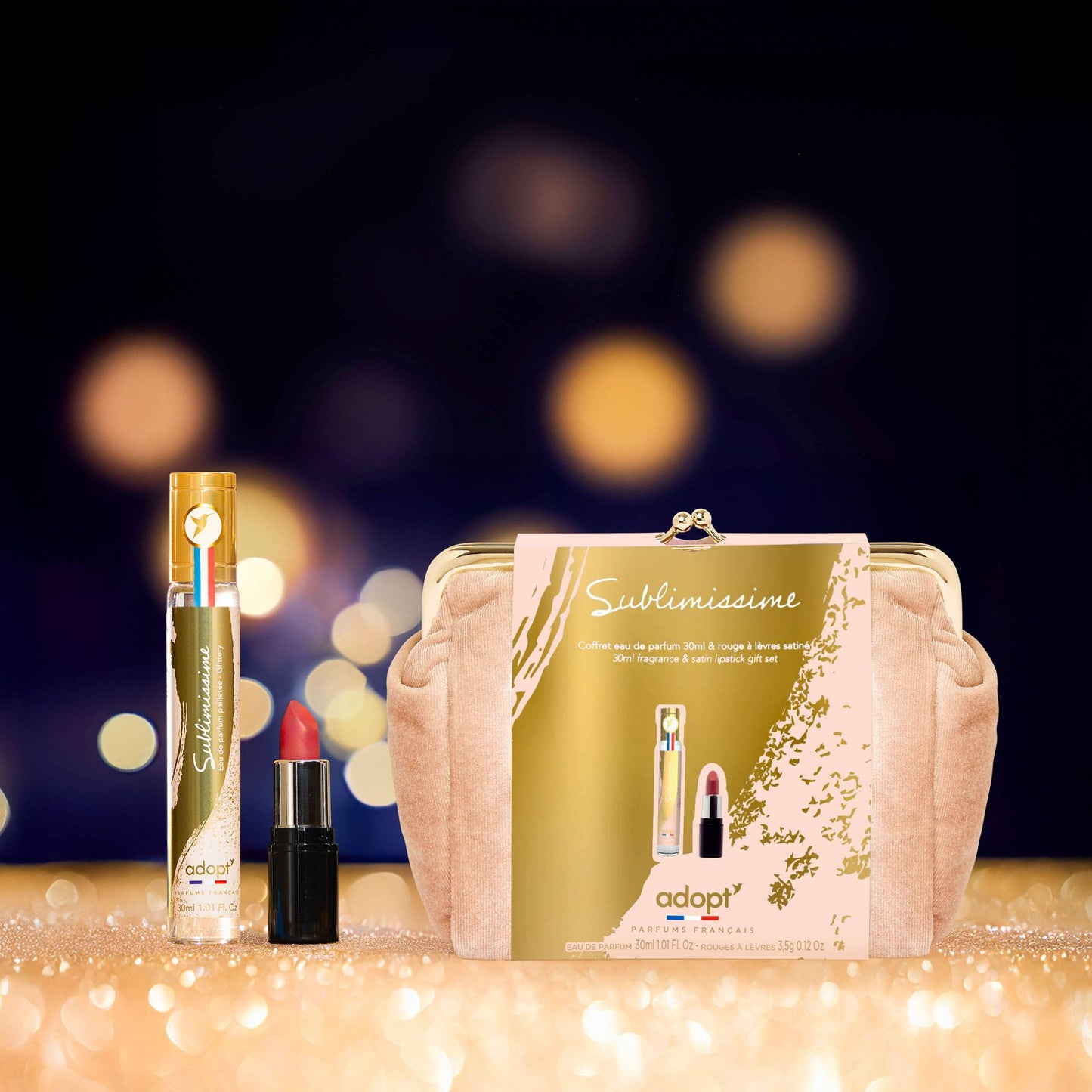 Trousse Sublimissime + Rouge à Lèvres Satiné Coffret parfum
