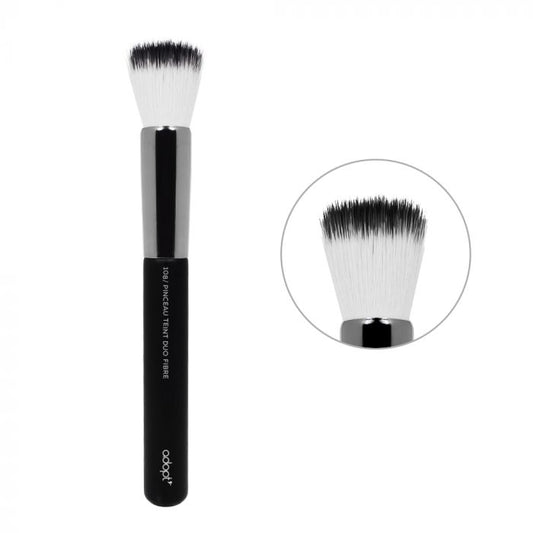 Pinceau 108/ teint duo fibre - Adopt Accessoires Maquillage, maquillage - Maquillage, Parfums, Vernis, Rouge a levres, Ongles, Homme, Femme, Jolie, Belle, Beaute, beauty, High Class, Top pric