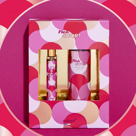 Coffret Pink & pop - eau de parfum 30ml + gel douche 250ml