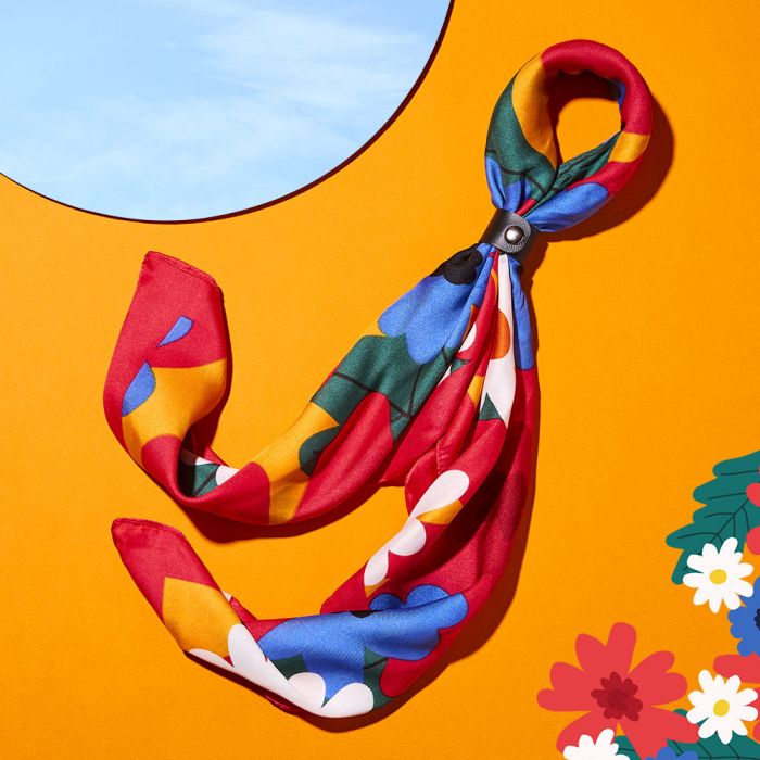 Liberté chérie : foulard multicolore