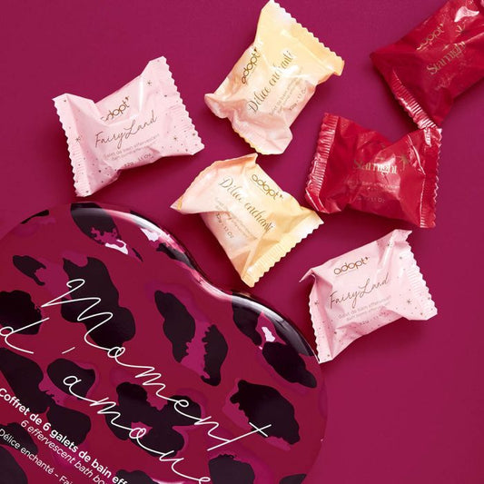 Coffret bombes de bain - Adopt idees cadeaux, parfums elle, savon - Maquillage, Parfums, Vernis, Rouge a levres, Ongles, Homme, Femme, Jolie, Belle, Beaute, beauty, High Class, Top prices, To