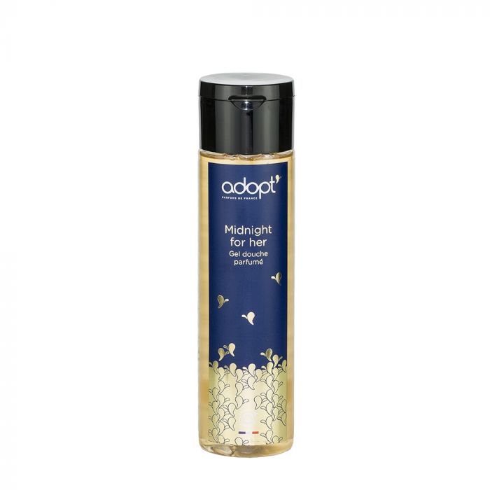 Midnight for her - gel douche 250ml - Adopt gel douche, soin - Maquillage, Parfums, Vernis, Rouge a levres, Ongles, Homme, Femme, Jolie, Belle, Beaute, beauty, High Class, Top prices, Top Qua
