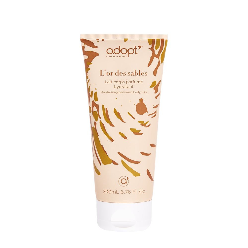 L'Or des sables - lait corps 200ml - Adopt idees cadeaux, lait corps, soin - Maquillage, Parfums, Vernis, Rouge a levres, Ongles, Homme, Femme, Jolie, Belle, Beaute, beauty, High Class, Top p
