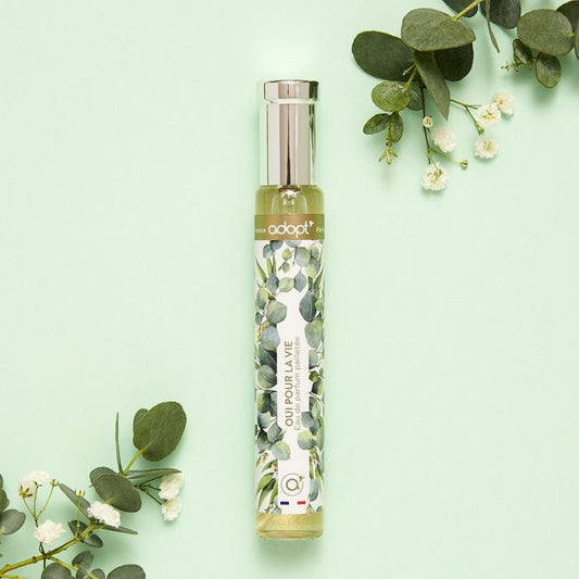 Oui pour la vie - eau de parfum pailletée 30ml - Adopt parfums, parfums elle - Maquillage, Parfums, Vernis, Rouge a levres, Ongles, Homme, Femme, Jolie, Belle, Beaute, beauty, High Class, To