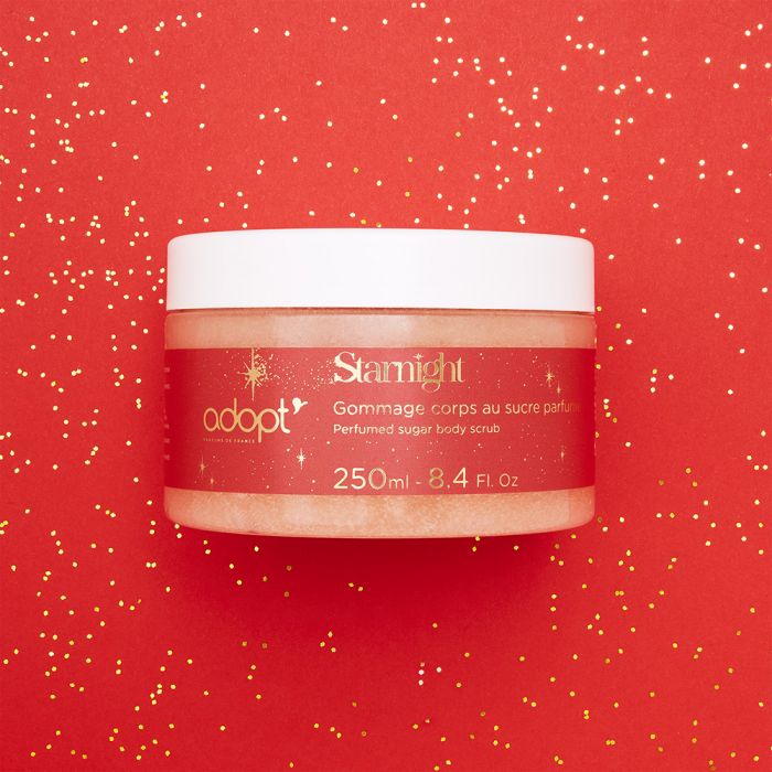Starnight - gommage au sucre 250ml - Adopt Noël, soin - Maquillage, Parfums, Vernis, Rouge a levres, Ongles, Homme, Femme, Jolie, Belle, Beaute, beauty, High Class, Top prices, Top Quality, 