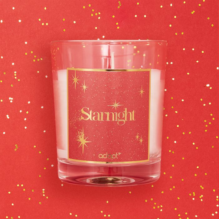 Starnight - bougie signature 100g - Adopt Noël - Maquillage, Parfums, Vernis, Rouge a levres, Ongles, Homme, Femme, Jolie, Belle, Beaute, beauty, High Class, Top prices, Top Quality, France,